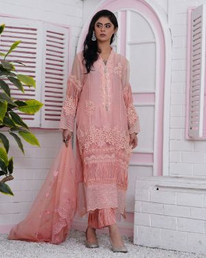 ZOYE is a delicate blend of feminine charm, intricate craftsmanship, and graceful luxury perfect for festive and semi-formal occasions.